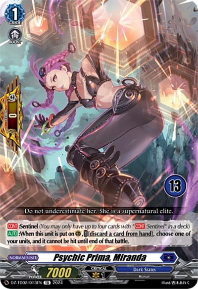 Psychic Prima, Miranda [D Format] DZ-TD02/013E