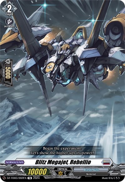 Blitz Megajet, Rebellio [D-Format] DZ-TD03/002EN