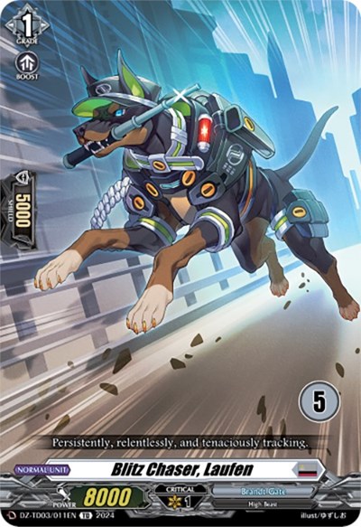 Blitz Chaser, Laufen [D-Format] DZ-TD03/011E