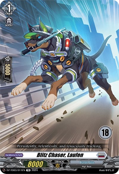Blitz Chaser, Laufen [D-Format] DZ-TD03/011E