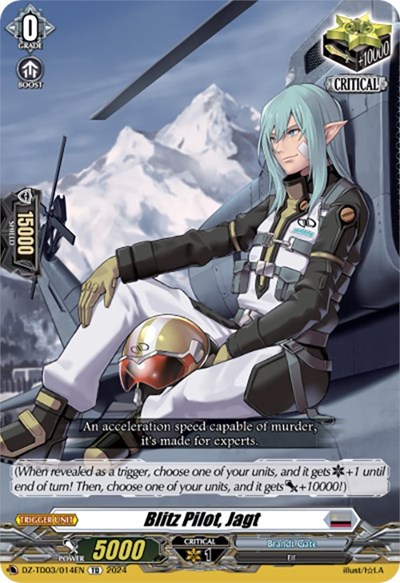 Blitz Pilot, Jagt [D-Format] DZ-TD03/014EN
