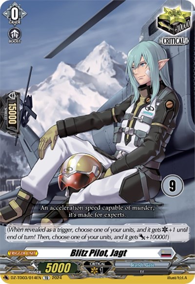 Blitz Pilot, Jagt [D-Format] DZ-TD03/014E