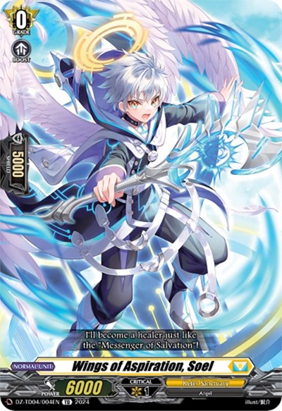 Wings of Aspiration, Soel [D-Format] DZ-TD04/004EN
