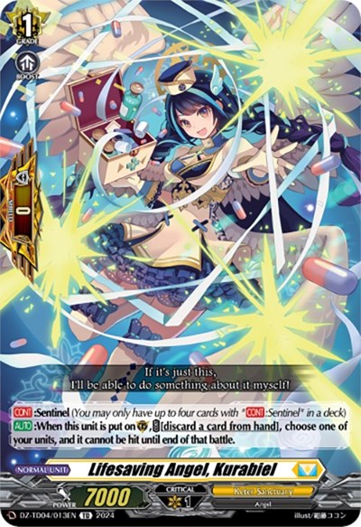 Lifesaving Angel, Kurabiel [D Format] DZ-TD04/013EN