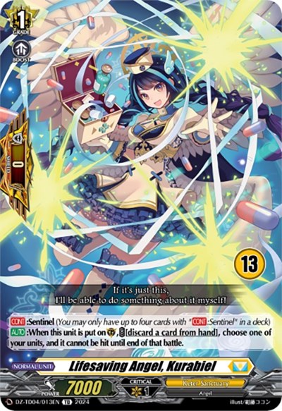 Lifesaving Angel, Kurabiel [D Format] DZ-TD04/013E
