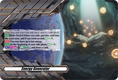 Energy Generator [D-Format] DZ-TD05/005EN