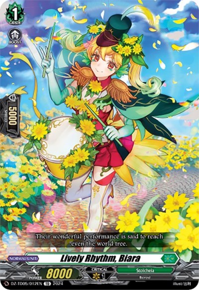 Lively Rhythm, Biara [D Format] DZ-TD05/012EN
