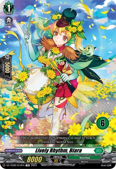 Lively Rhythm, Biara [D Format] DZ-TD05/012E
