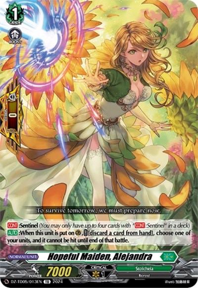 Hopeful Maiden, Alejandra [D Format] DZ-TD05/013EN