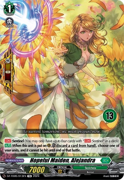 Hopeful Maiden, Alejandra [D Format] DZ-TD05/013E