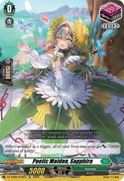 Poetic Maiden, Sapphira [D-Format] DZ-TD05/016EN