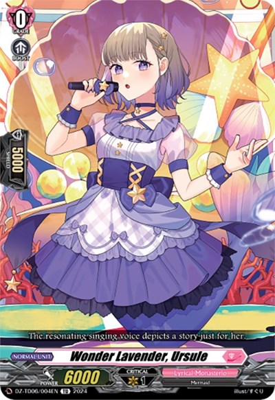 Wonder Lavender, Ursule [D-Format] DZ-TD06/004EN