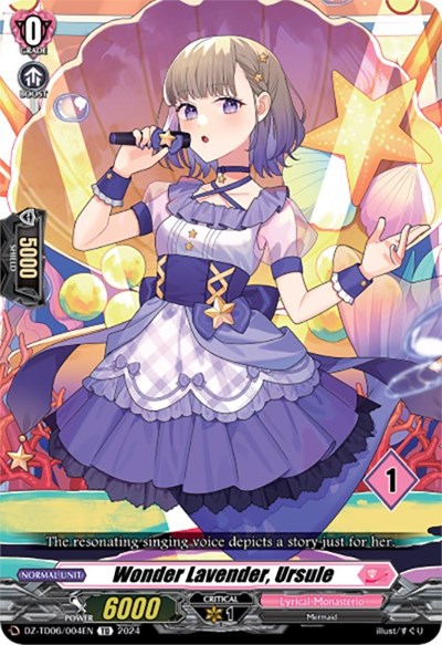 Wonder Lavender, Ursule [D-Format] DZ-TD06/004E