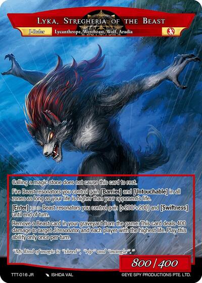 Lyka, Stregheria of Beasts // Lyka, Stregheria of the Beast TTT-016 JR