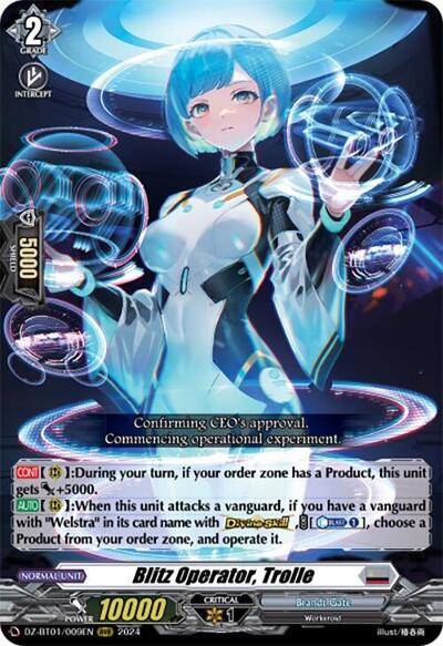Blitz Operator, Trolle [D-Format] DZ-BT01/009EN