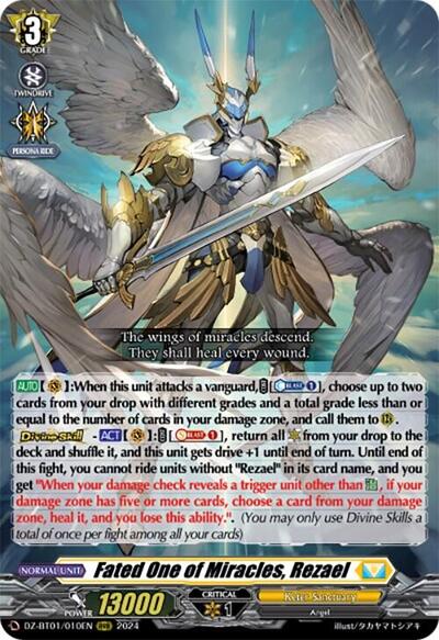 Fated One of Miracles, Rezael [D-Format] DZ-BT01/010EN