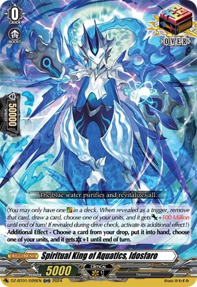 Spiritual King of Aquatics, Idosfaro [D-Format] DZ-BT01/026EN