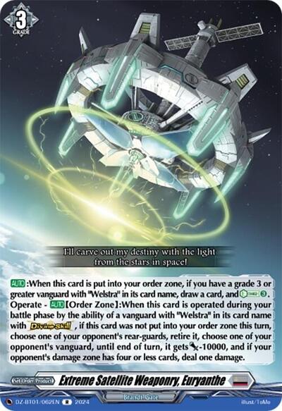Extreme Satellite Weaponry, Euryanthe [D-Format] DZ-BT01/062EN