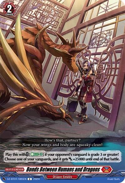 Bonds Between Humans and Dragons [D-Format] DZ-BT01/085EN