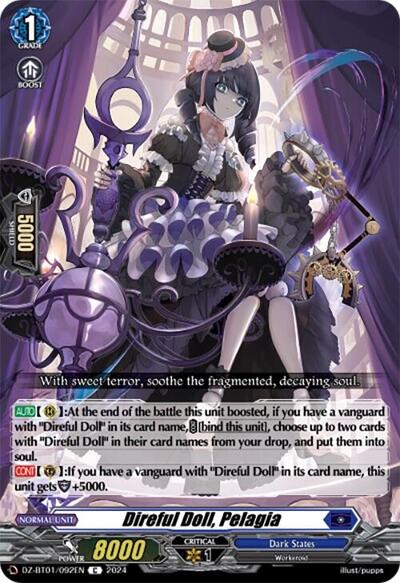 Direful Doll, Pelagia [D-Format] DZ-BT01/092EN