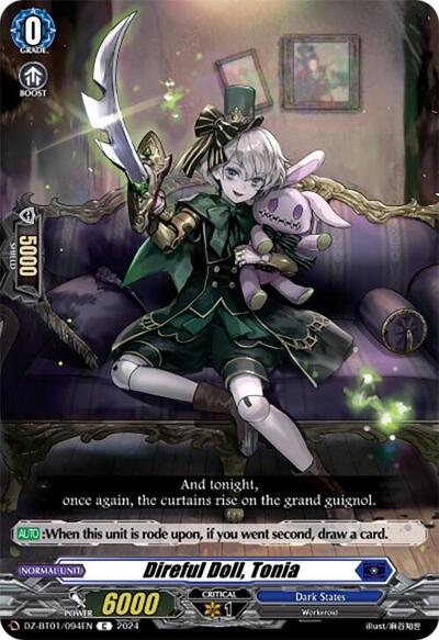 Direful Doll, Tonia [D-Format] DZ-BT01/094EN