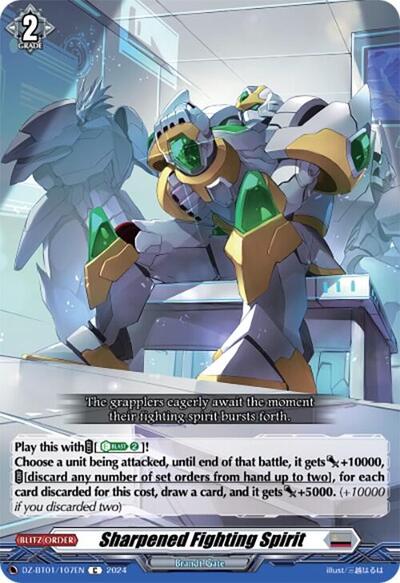 Sharpened Fighting Spirit [D-Format] DZ-BT01/107EN