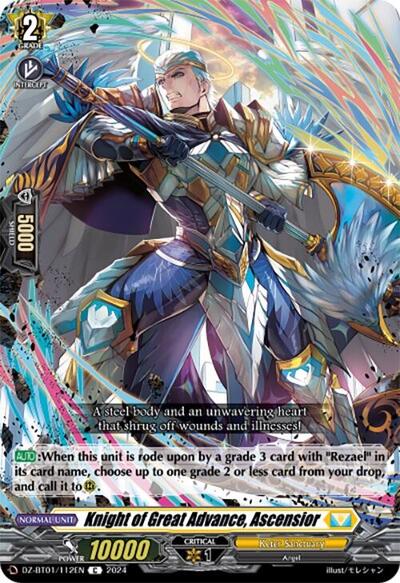 Knight of Great Advance, Ascensior [D-Format] DZ-BT01/112EN