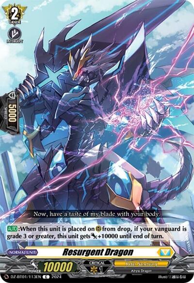 Resurgent Dragon [D-Format] DZ-BT01/113EN