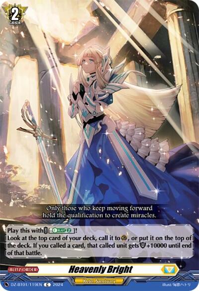 Heavenly Bright [D-Format] DZ-BT01/119EN
