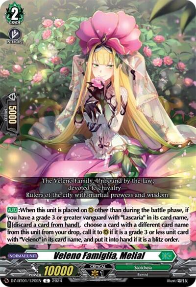 Veleno Famiglia, Melial [D-Format] DZ-BT01/120EN