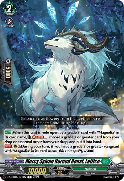 Mercy Sylvan Horned Beast, Lattice [D-Format] DZ-BT01/121EN