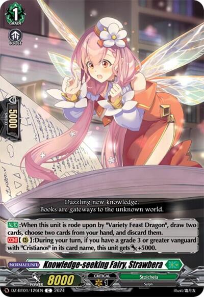 Knowledge-seeking Fairy, Strawbera [D-Format] DZ-BT01/126EN