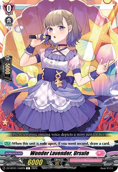 Wonder Lavender, Ursule [D-Format] DZ-BT01/140EN
