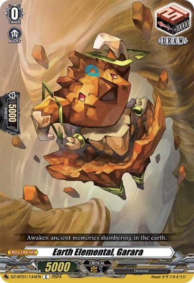 Earth Elemental, Garara [D-Format] DZ-BT01/144EN