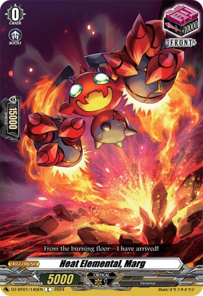 Heat Elemental, Marg [D-Format] DZ-BT01/145EN