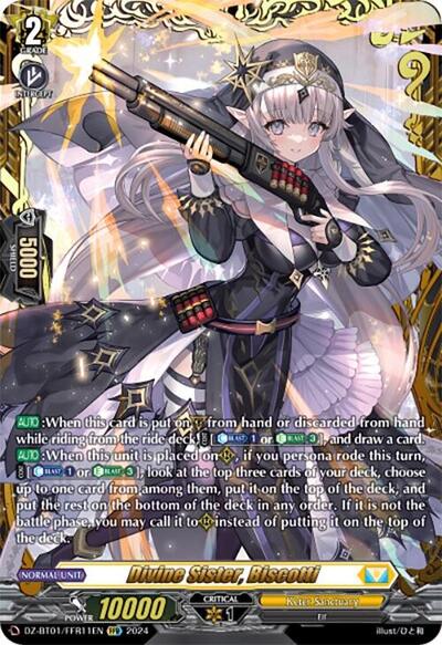 Divine Sister, Biscotti [D-Format] DZ-BT01/FFR11EN