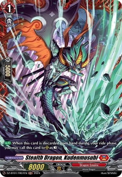 Stealth Dragon, Kudenmusubi [D-Format] DZ-BT01/FR07EN