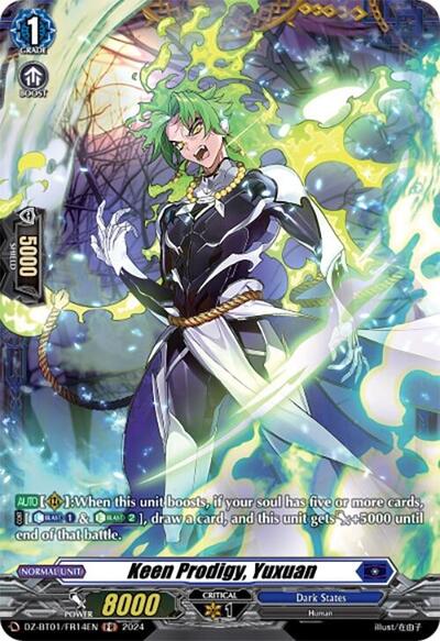 Keen Prodigy, Yuxuan [D-Format] DZ-BT01/FR14EN