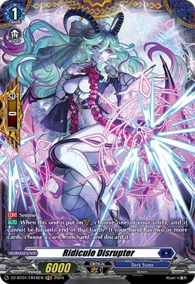 Ridicule Disrupter [D-Format] DZ-BT01/FR16EN