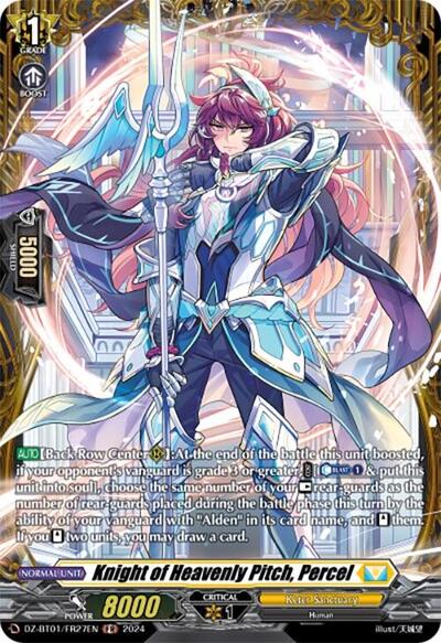 Knight of Heavenly Pitch, Percel [D-Format] DZ-BT01/FR27EN
