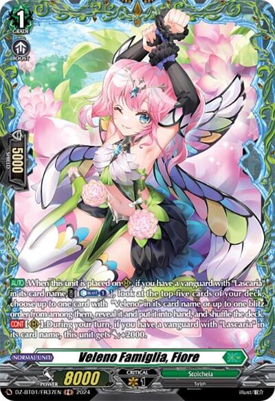 Veleno Famiglia, Fiore [D-Format] DZ-BT01/FR37EN