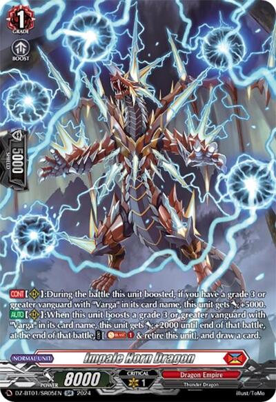 Impale Horn Dragon [D-Format] DZ-BT01/SR05EN