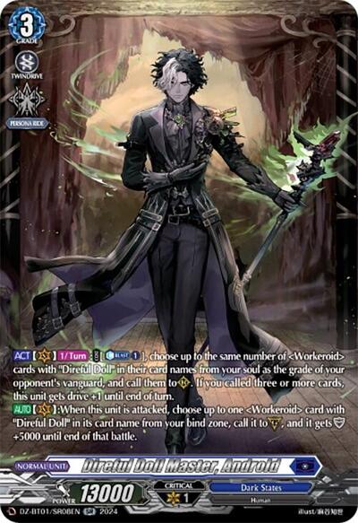 Direful Doll Master, Androld [D-Format] DZ-BT01/SR08EN