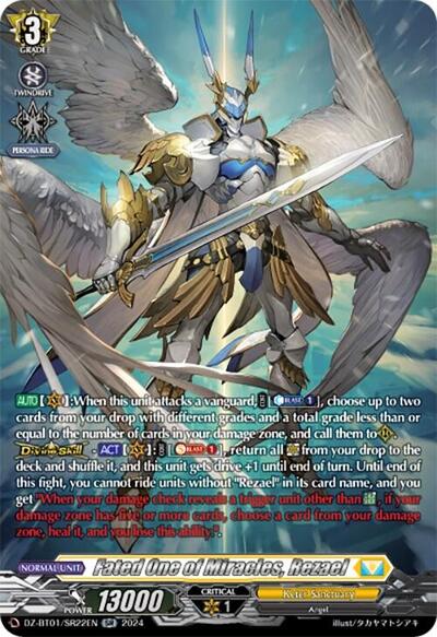 Fated One of Miracles, Rezael [D-Format] DZ-BT01/SR22EN