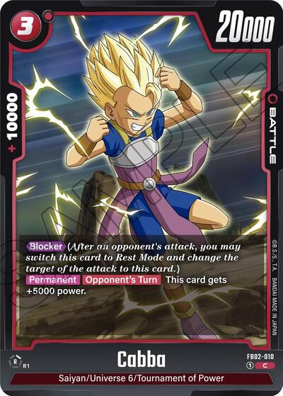 Cabba (FB02-010) [Fusion World] FB02-010