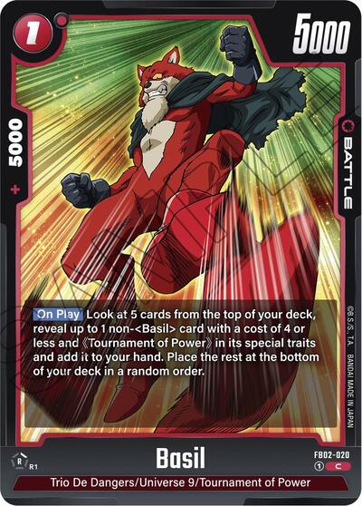 Basil (FB02-020) [Fusion World] FB02-020