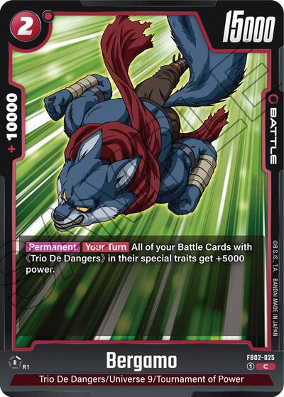 Bergamo (FB02-025) [Fusion World] FB02-025