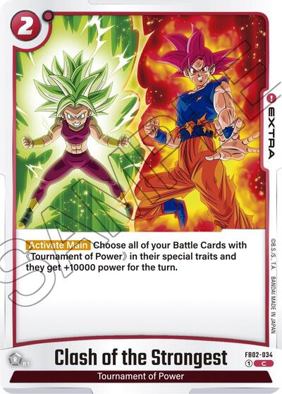 Clash of the Strongest (FB02-034) [Fusion World] FB02-034