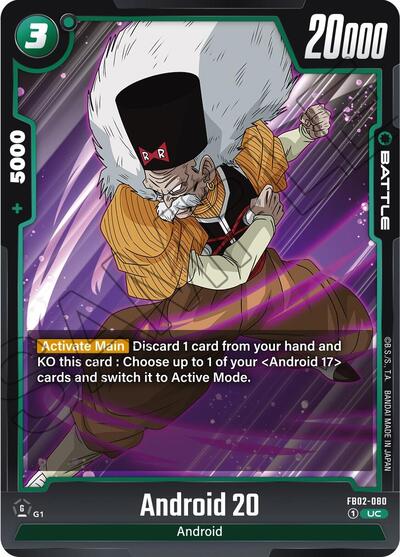 Android 20 (FB02-080) [Fusion World] FB02-080