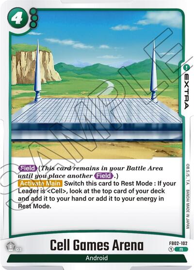 Cell Games Arena (FB02-102) [Fusion World] FB02-102